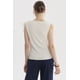 thumbnail image 3 of Polera Mujer Costado Amarra Crudo, 3 of 4