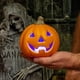 thumbnail image 2 of Calabaza Mini con Luz LED 12 x 13 cm Halloween - Frank & Mortis, 2 of 3