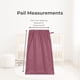 thumbnail image 2 of Forro impermeable para pañal Noras Nursery, 2 piezas, 29 in, 2 of 3