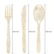 thumbnail image 2 of Platería desechable de plástico WDF 360 Gold Glitter 360 unidades, 2 of 9