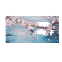Genérico - Cuadro Cerezos Flotantes 60X30 Cm