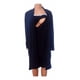 thumbnail image 1 of Pijama Maternal conjunto de bata y camisón Azul Marino - XXL, 1 of 2