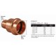 thumbnail image 3 of Adaptador de cobre PEX x Press 1/2 pulgada NIBCO PC604-P Detector de fugas, 3 of 3