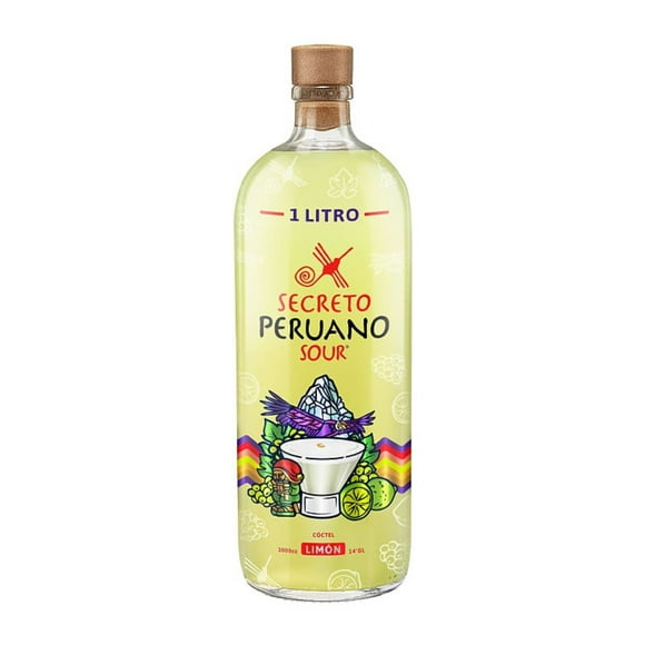 Cóctel Pisco Sour Limón 14° Botella, 1 L