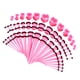 thumbnail image 1 of 48 unids acrílico oído camillas expansor oído ahorra túneles del corazón tapones de color rosa, 1 of 5
