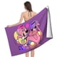 thumbnail image 4 of Snagglepuss Toalla de playa de secado rápido con diseño temático, regalo para mujeres y niñas, ideal para cumpleaños, fans, amantes de la música, uso en la playa o al aire libre, 78 × 150 cm, 4 of 6