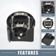 thumbnail image 4 of REGALWOVEN 2Pcs H7 LED Soporte de Bombilla de Faro Adaptador de Base para VW MK6 MK7 Golf GTI Jetta Tiguan Scirocco Passat, 4 of 7