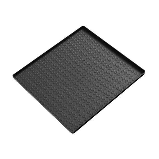 Funda Para Lavadora Y Secadora Con Bordes Elevados Y Almohadilla Protectora Para Lavadoras XL Negra