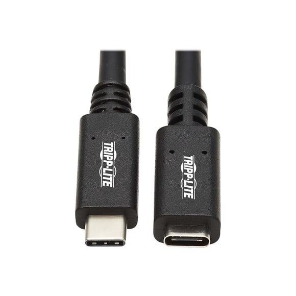 Cable de extensión USB‑C TRIPP LITE 0,9 m 5 Gbps 60 W Negro