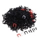 thumbnail image 4 of Equipo de raqueta de bádminton Ojales de nylon Protector de cadena Negro mezclado, 4 of 5