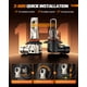 thumbnail image 3 of Bombillas SEALIGHT S6Pro 9005/9006 4 unidades 6500K, 3 of 9