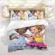thumbnail image 5 of Fancy Nancy Conjunto de sábanas temático, trío de piezas, cómodo y amigable con la piel, diseño único, regalo de decoración para el hogar para familiares, amigos y fans,140cm *210cm, 5 of 6