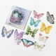 thumbnail image 3 of 20-Pack of Sparkling Butterfly Feathers & Flowers - Perfect for Decorating Scrapbooks, Journals & Planners!, 3 of 5