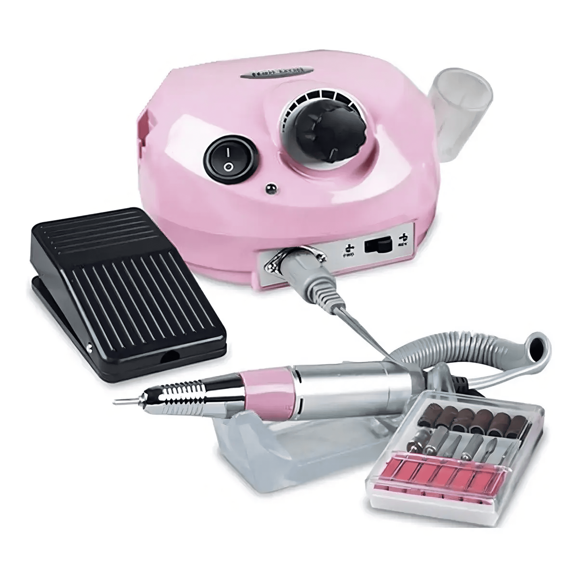 Torno De Uñas Belug Nail Drill Profesional 30.000 Rpm Color Rosa
