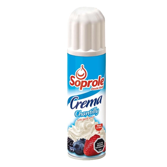 Crema Chantilly Light Lata, 250 g