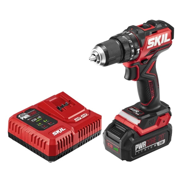 Kit de martillos percutores compactos Skil PWR CORE 20 sin escobillas, 20 V, 1/2 pulgadas