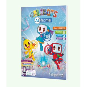 Caligrafix - Libro Actividades Interactivas Calibots At Home Tomo 1 Colors