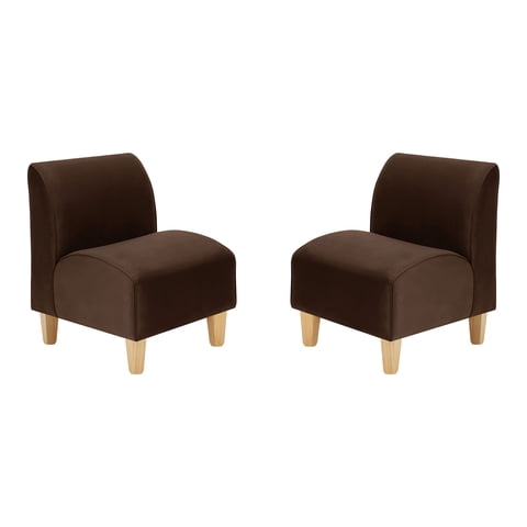 Bodevir - Set Poltrona Soft 1C Felpa 05 Chocolate