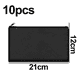 thumbnail image 2 of Estuche de lona para lápices, bolsa de maquillaje en blanco, bolsa de lona para lápices, bolsa de cosméticos de lona a granel, paquete de 10 unidades, 2 of 5