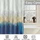 thumbnail image 5 of Cortina de ducha con relieve de mármol, impermeable, resistente al moho, cortina de baño con impresión digital, poliéster grueso, decoración, 5 of 5