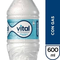 Agua Mineral Vital Con Gas Botella