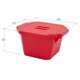 thumbnail image 2 of Cubo de hielo Bel-Art 4,0 L rojo con tapa, 2 of 4