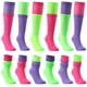 thumbnail image 2 of Calcetines Suxumhao de Pantorrilla con Bloques de Color 3 Pares, 2 of 2