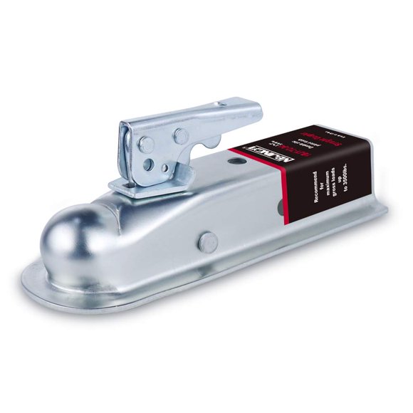 Acoplador de remolque NBJINGYI Straight de 2 bolas y 2 canales, 3500 libras