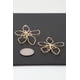 thumbnail image 2 of Aretes Fashnzfab Delicados De Flor Abstracta, 2 of 2