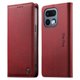 thumbnail image 1 of Funda Billetera de Cuero para [Realme 16 Pro], Bloqueo RFID, Tarjetas y Soporte Rojo, 1 of 5