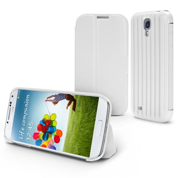 Funda protectora y soporte iLuv para Samsung Galaxy S4, color blanco