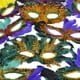 thumbnail image 3 of Máscaras De Mardi Gras Paquete De 50 Mascarada De Carnaval, 3 of 7