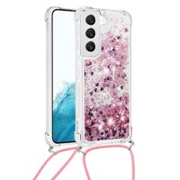 Funda Foxdock Para Samsung Galaxy S20 Plus Con Cuerda Ajustable, Brillo Líquido, Protección Antigolpes Y Lente – Ideal Para Regalo