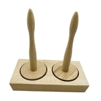 Bothyi - Soporte De Madera Para Bolas De Hilo, Duradero, Práctico Para El Accesorio De Bordado De La Madre