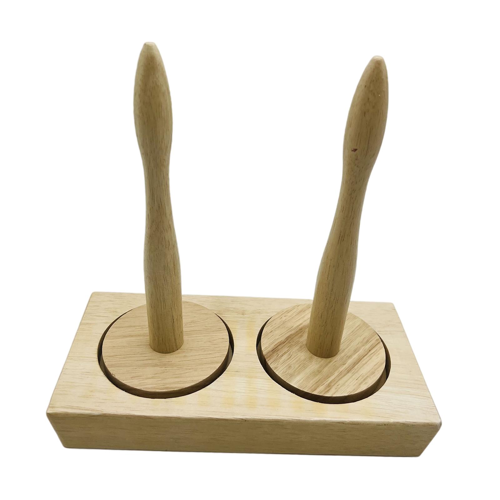 Bothyi - Soporte De Madera Para Bolas De Hilo, Duradero, Práctico Para El Accesorio De Bordado De La Madre