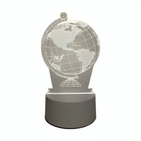 Genérico - Lámpara Led De Mesa 3D Usb Luz Globo