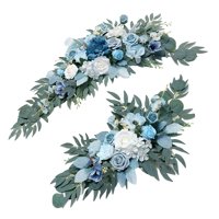 Bothyi - 2 Guirnaldas Colgantes De Flores Artificiales Para Decoración Frontal De Sala De Estar