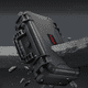 thumbnail image 3 of Funda de transporte rígida impermeable a prueba de golpes, bolsa de almacenamiento protectora portátil de viaje para la consola de juegos portátil PS5 Portal-Negro, 3 of 6