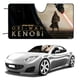 thumbnail image 1 of Obi Wan Parasol para Parabrisas Delantero Protector Plegable, Visera Solar para Auto Bloquea Rayos UV Mantiene tu Vehículo Fresco 130cm*70cm, 1 of 6