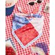 thumbnail image 2 of Pañuelo xo, Fetti 69 cm Patchwork Patriótico EE. UU., 2 of 9