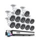 thumbnail image 1 of Sistema de cámaras de seguridad PoE ZOSI 4K de 16 canales con disco duro de 4 TB, 1 of 9