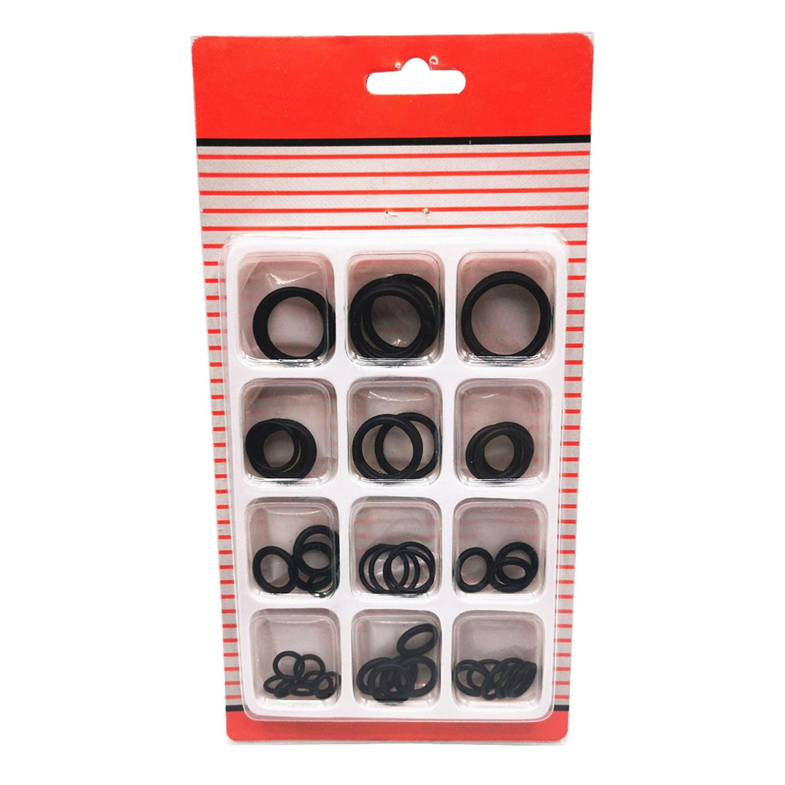 Magideal - Juego De Juntas Tóricas De Goma Universal De 50 Uds., Junta Espaciadora De Diferentes Tamaños Para Grifo, Reparación De Automóviles, Manguera De Agua,