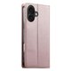 thumbnail image 3 of Funda tipo cartera con bloqueo RFID para iPhone 16 Plus cubierta magnética de cuero con tapa y soporte Rosa, 3 of 6