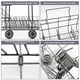thumbnail image 5 of Cesta inferior para lavavajillas Garsoo 00770545 compatible con Bosch, 5 of 7