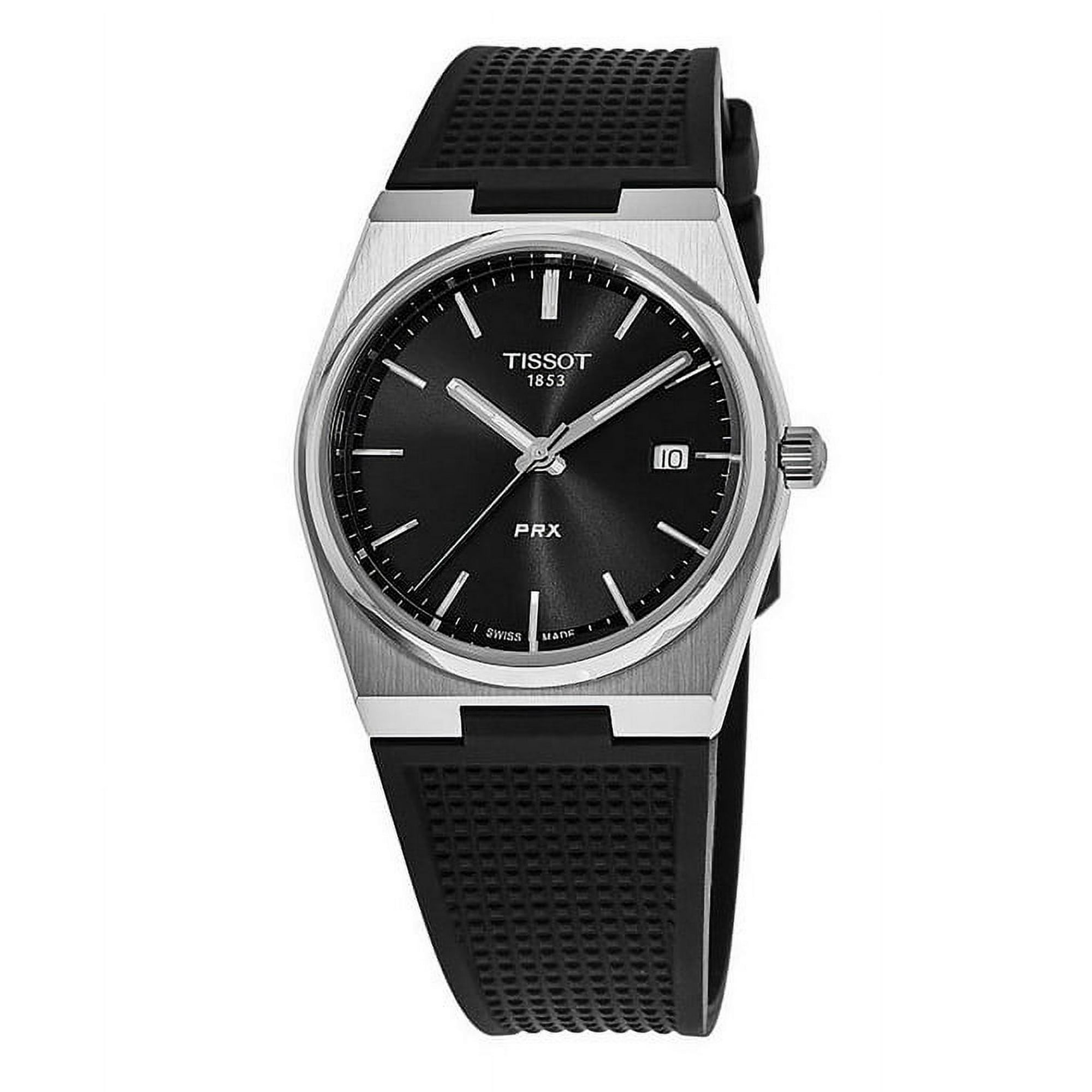 Tissot - Reloj Prx Cuarzo Esfera Negra Para Hombre T137.410.17.051.00