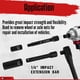 thumbnail image 3 of WRENCH WETT Juego de 55 Piezas de Vasos de Impacto de 1/4", 3 of 6