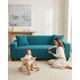 thumbnail image 3 of Cubre Sofa 4 Cuerpos Tela Cuadrille Elegante Y Ajustable, 3 of 6