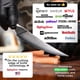 thumbnail image 2 of Set de trinchar Dalstrong 3 piezas – cuchillo rebanador 30 cm, cuchillo para filetear 15 cm y tenedor de trinchar, 2 of 7
