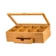 thumbnail image 2 of Caja De Té De Madera Apilable, Organizador De Bolsitas De Té Para Decoración De Encimeras De Cocina, 2 of 5