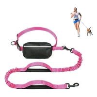 Genérica - Correa Manos Libres Perros Larga Resistente Cinturon Mascota Paseo Canino Anti Tirones Antienredos